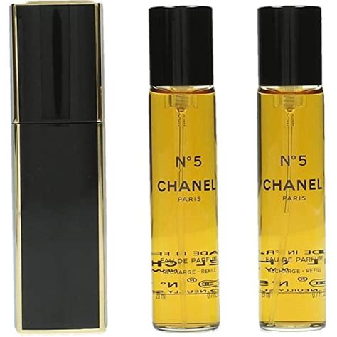 chanel no5 eau de parfum refill|chanel no 5 purse pack.